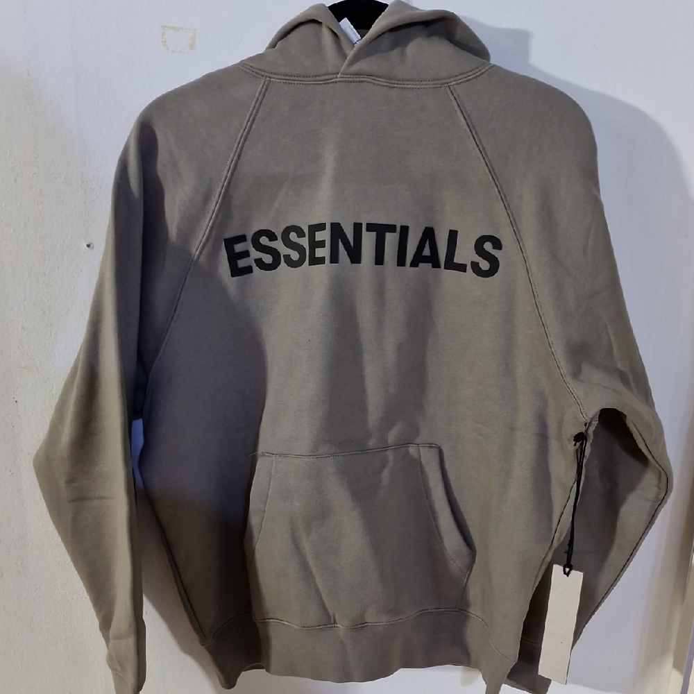 AUTH. Essentials FEAR OF GOD Hoodie in Gray XS